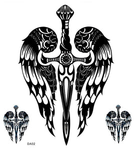 Cross Birds Tattoo