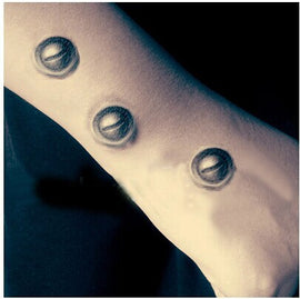 Mechanical Arm Fastening Nut Tattoo