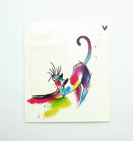 Cat Design Tattoo